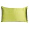 Homeroots 20 x 30 in. Lemongrass Dreamy Silky Satin Queen Size Pillowcases 387897 - alternate 2